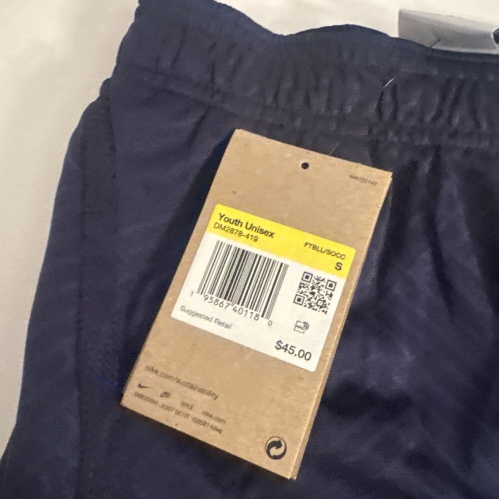 Nike Chelsea FC Football Club Youth Unisex Soccer Shorts Dri-Fit Slim Fit Size S - Picture 5 of 10